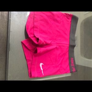 Pink nike pro